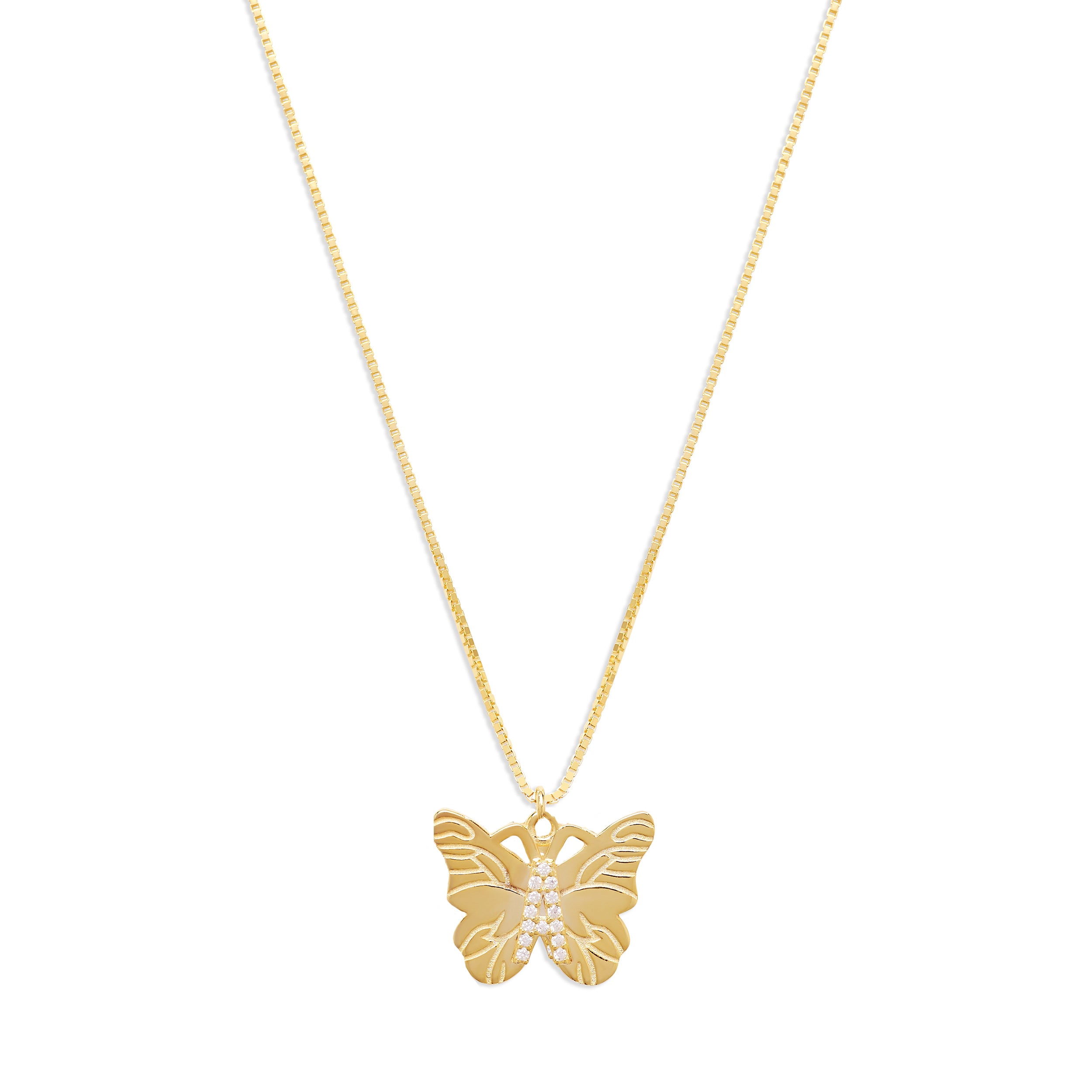 Matching Butterfly Pendant Necklace Set Friendship Necklaces - Temu